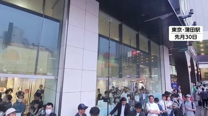 数メートルの高さに設置されたカメラ