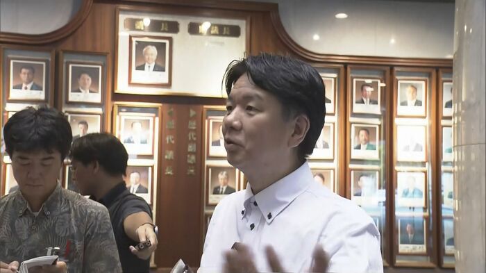 ｢自民党内で圧力がかかってますよ｣(吉松県議 8月17日)