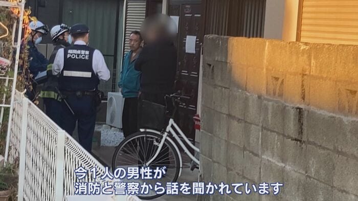 織田容疑者が話を聞かれていた