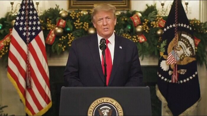 今も選挙の不正を主張しているトランプ大統領