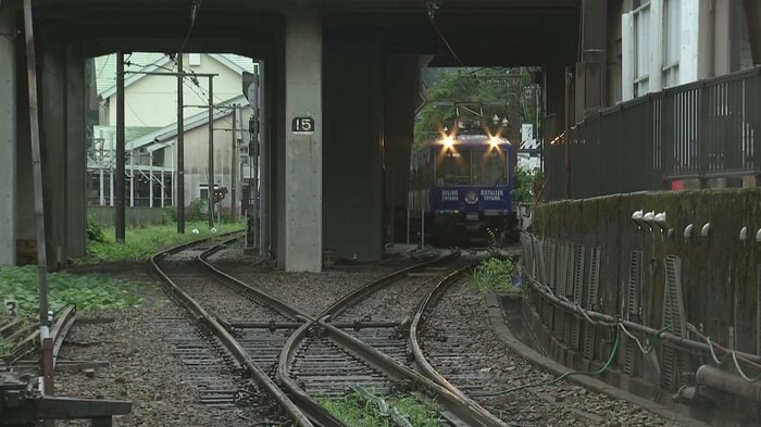 宇奈月温泉駅周辺　午前7時20分頃
