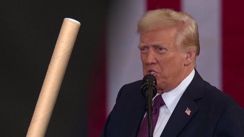 【衝撃】「紙ストロー廃止！プラスチックに戻す！」トランプ氏が紙ストロー導入中止の大統領令に署名へ…紙より高コストの“バイオマス”ストロー世界の企業も参入か｜FNNプライムオンライン