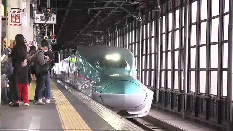 ＧＷ新幹線の県内利用者は前年比102％と微増　いわて花巻空港利用者は減　岩手県｜FNNプライムオンライン