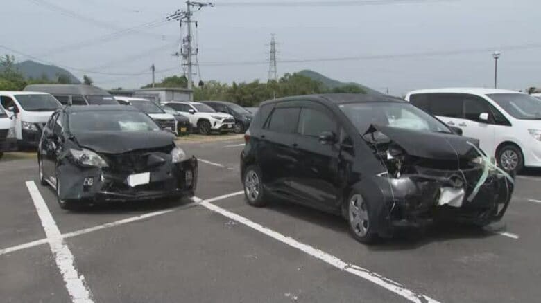 高松市で乗用車と客を乗せたタクシーが正面衝突　乗用車の７２歳男性が意識不明・客２人重傷もよう【香川】｜FNNプライムオンライン