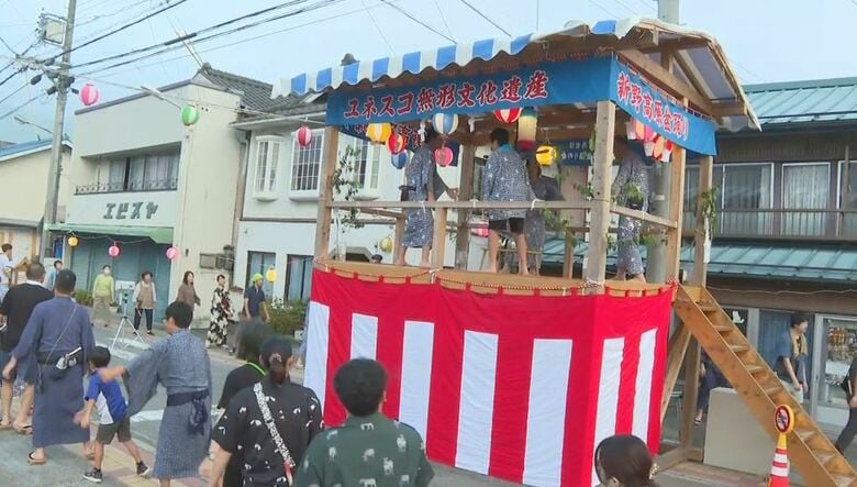 明け方まで踊りを楽しむ「うら盆」お盆期間に参加できなかった住民が楽しめるように　約500年の歴史「新野の盆踊り」　長野県阿南町｜FNNプライムオンライン