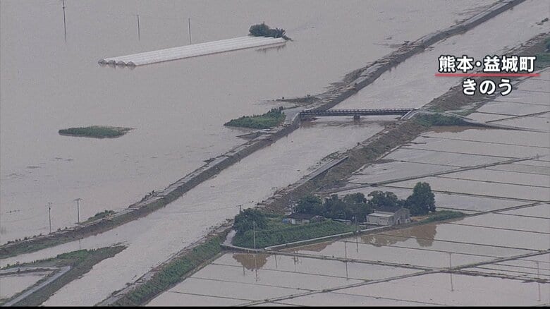 【熊本・益城町】｢祖母が1人で…｣川が氾濫で孤立…緊迫の救助　｢死者なし｣の理由は震度7の地震と水害の経験による住民の災害への備え｜FNNプライムオンライン
