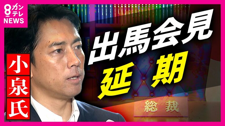 自民党総裁選　小泉氏・高市氏など出馬表明先送りへ　台風の影響　麻生派は「派閥単位」の一本化はしない方針｜FNNプライムオンライン