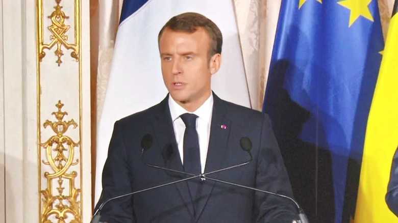フランスのマクロン大統領