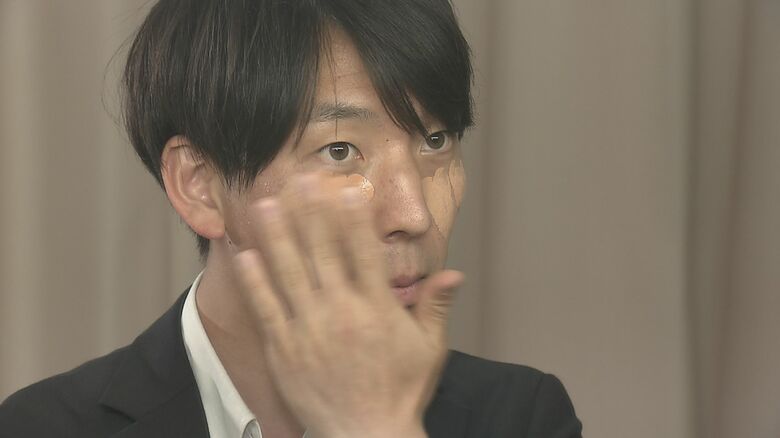 記者もメイクに挑戦