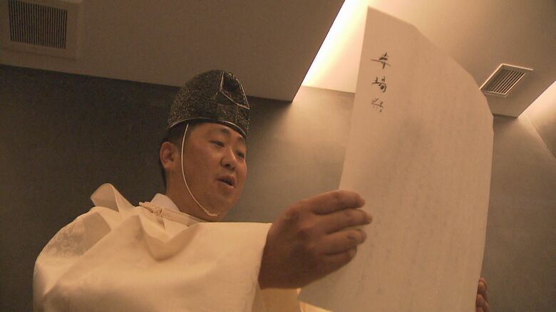 和布刈神社で行われている「神前葬」