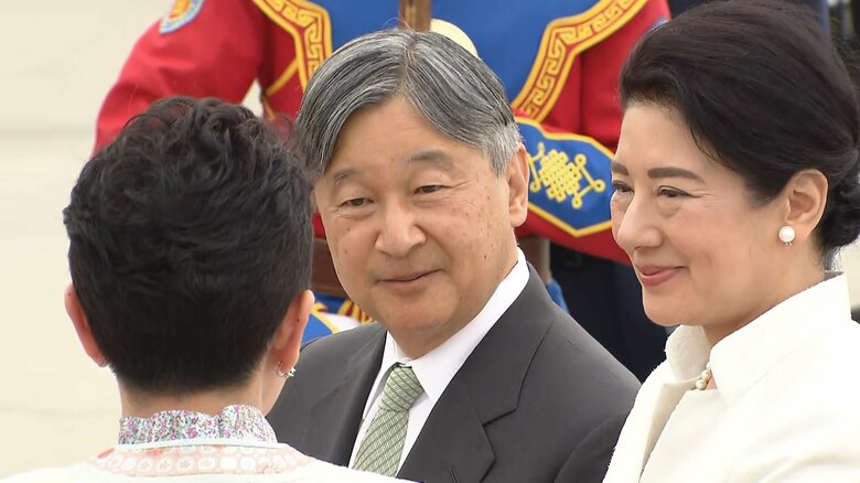 モンゴル公式訪問の全日程を終え、帰国の途につかれた両陛下