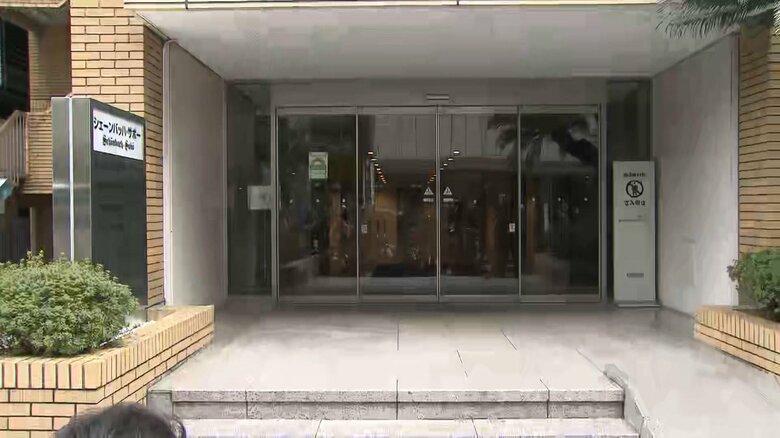 二階派の政治団体「志帥会」事務所がはいるビル。