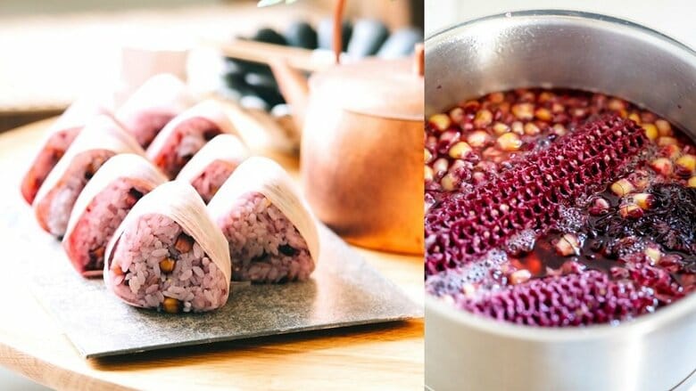 左：ご飯と炊く　右：ゆでる（提供：株式会社大和農園）