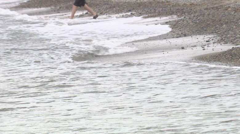 戻り流れに注意