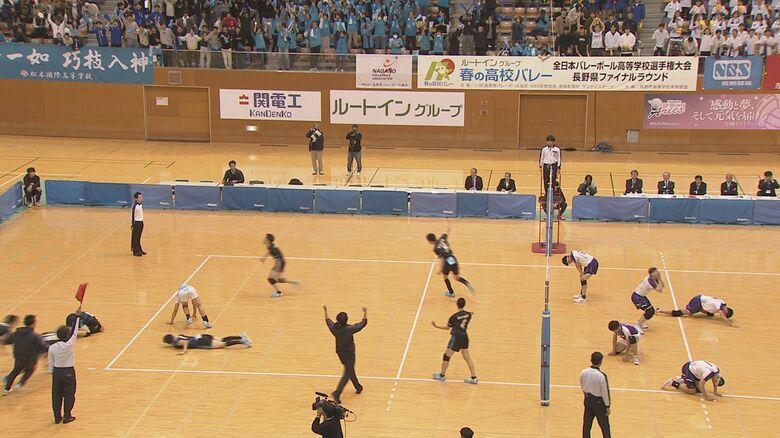長野県大会決勝　松本国際　対　岡谷工業