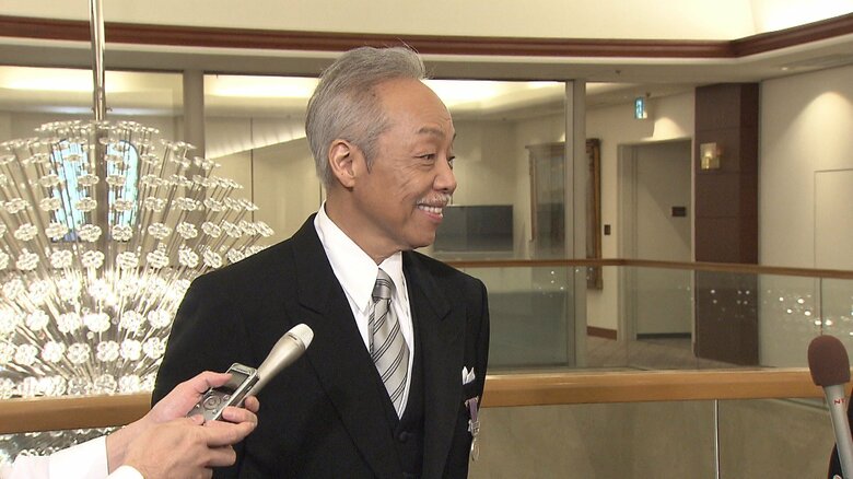 谷村さんは2015年に紫綬褒章を受賞