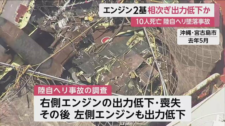 引き上げられた事故機