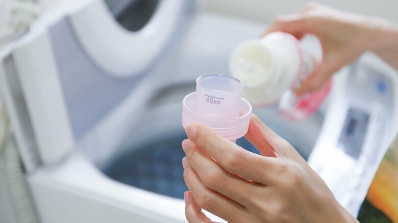 洗剤や柔軟剤は適量を守ろう（画像はイメージ）