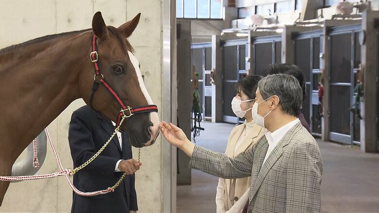 伊勢神宮で「神馬」となった本勇号と対面　2023年10月