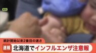 北海道で今シーズン初のインフルエンザ注意報＿定点医療機関あたりの報告数16.21と基準の10を超える―1999年の統計開始以来2番目の速さ…道が感染対策を呼びかけ