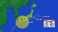 【台風6号】3日朝から昼過ぎに静岡へ最接近する見通し　線状降水帯が発生して大雨災害が発生する危険度が急激に高まる可能性　休校措置を取る自治体が相次ぐ　25を超える市町で公立小・中学校が全校休みに