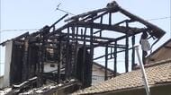 倉敷市で住宅を全焼し焼け跡から1人の遺体発見　住人の８５歳の男性と連絡取れず【岡山】