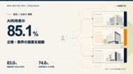 【就活×生成AI調査】AI利用者の85.1％が企業・業界の提案を経験／就活生の83.0％が生成AIを利用