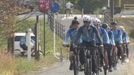  “サイクリング”で瀬戸内エリアの観光誘致！伊原木知事らが自転車で「片鉄ロマン街道ルート」試走　岡山