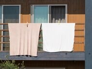 【住居タイプ別】布団・シーツ・・・大きな洗濯物を干す場所が十分にあるか調査