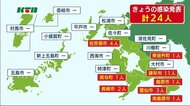 【続報】飲食店でクラスターも 長崎県で新型コロナ 新たに24人感染発表