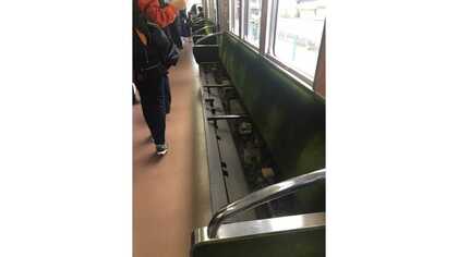 【震度6弱】「座席を使って滑り台に」阪急電鉄が実践した電車内からの避難方法