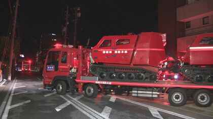 小回り利く“レッドタートル”も…能登半島地震の被災地に愛知から派遣された2台の「特殊車両」現在の状況は