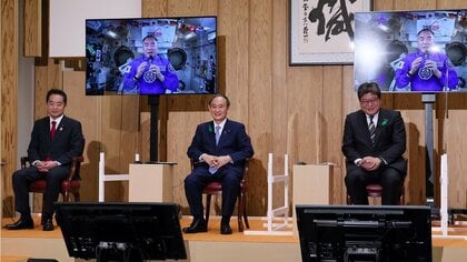 【全文】月面でハンバーガー会談も？菅首相が野口聡一宇宙飛行士と交信　神奈川トークも