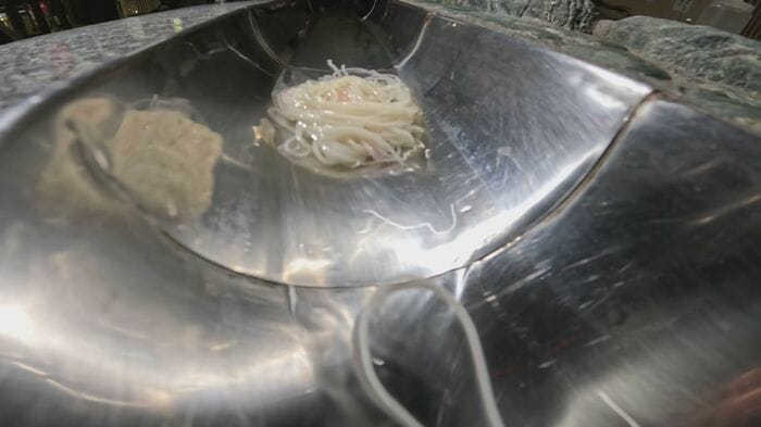 愛媛・平家谷自然公園のそうめん流し