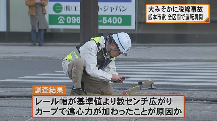 原因はレールの幅の広がりか