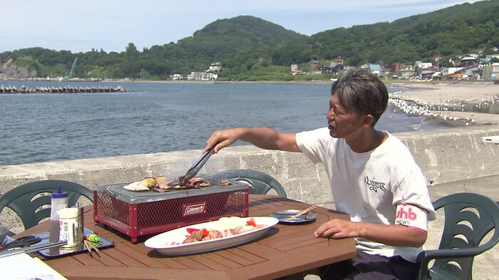 手ぶらで海を前にバーベキューを楽しむことができる