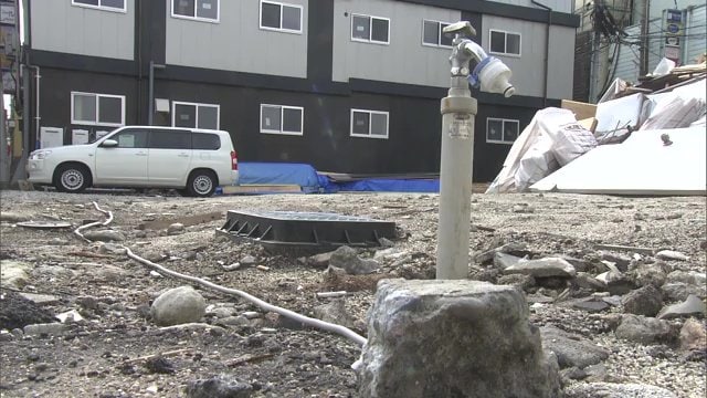 大規模な火災から一年 2025年5月撮影