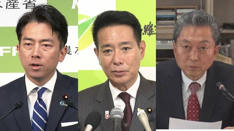 維新・前原氏「小泉さんが党内の抵抗勢力と戦うなら一緒に戦う」 進次郎大臣と共闘宣言 鳩山氏の小泉元首相へのエール彷彿｜FNNプライムオンライン