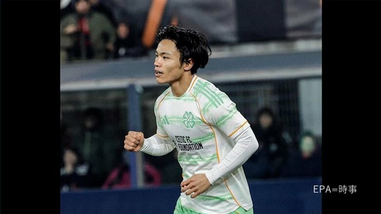 サッカー欧州リーグ、日本選手がゴールラッシュ　セルティック・旗手は先制点も途中退場　チームも引き分け｜FNNプライムオンライン