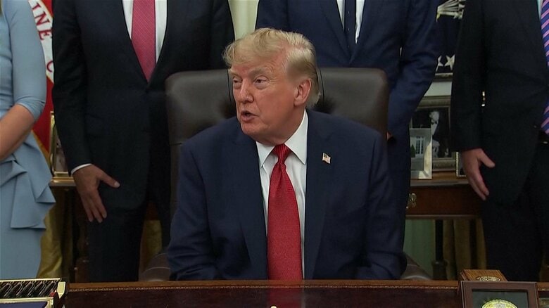 「フェイクニュースにはうんざり」トランプ大統領がCNNなど3メディアをホワイトハウスから“締め出し”宣言　CNNは猛反発｜FNNプライムオンライン