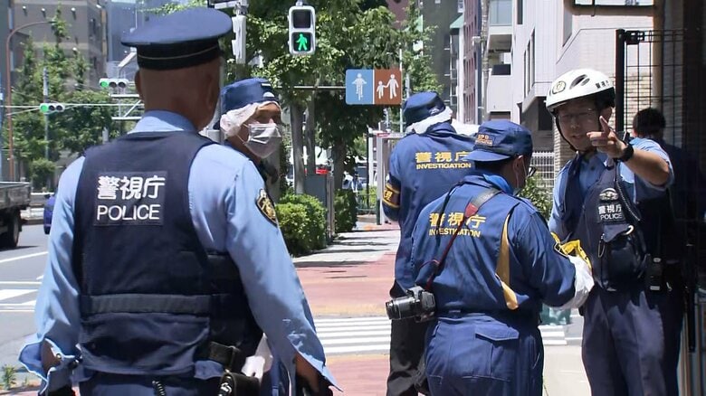 バス降りた直後に男性切りつけた男が折りたたみナイフを持って逃走中 男性は左ほほに軽傷 東京・大田区|FNNプライムオンライン