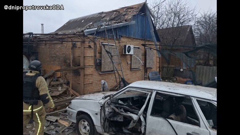 ロシア軍がウクライナ・ドニプロ市を攻撃　オフィスビルなど損壊　4人死亡・40人負傷｜FNNプライムオンライン