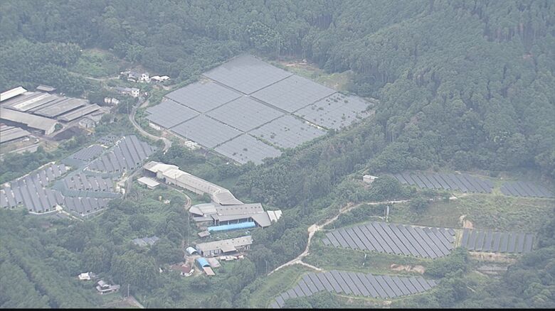 突然止まった発電 太陽光発電施設から長さ1.2kmの銅線が“消えた” 「金属盗対策法」で取締り強化へ【福岡発】｜FNNプライムオンライン