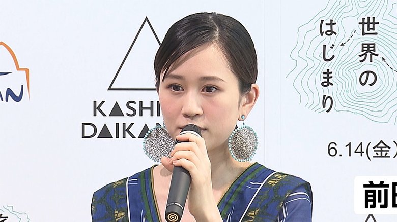 出産後“初登場” 前田敦子 ウズベキスタン副首相祝う