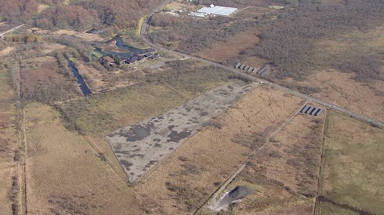 釧路湿原周辺でのメガソーラー建設