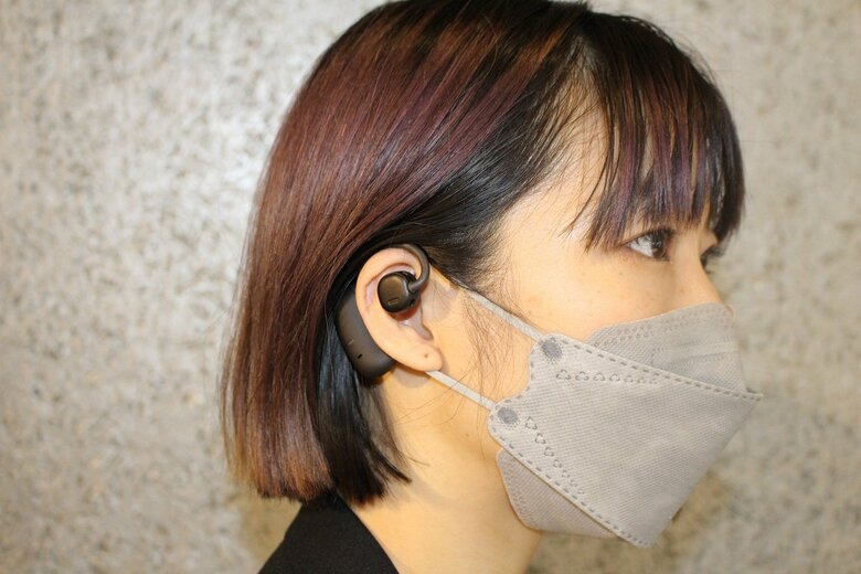 ワイヤレスモデルの「nwm MBE001」（提供：NTT ソノリティ）