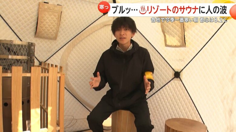 ディレクターもサウナの中に入ってみた