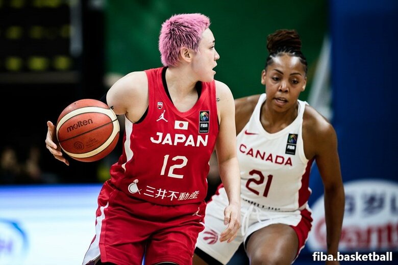 最終・スペイン戦での吉田亜沙美（11日、ハンガリー・ショプロン）