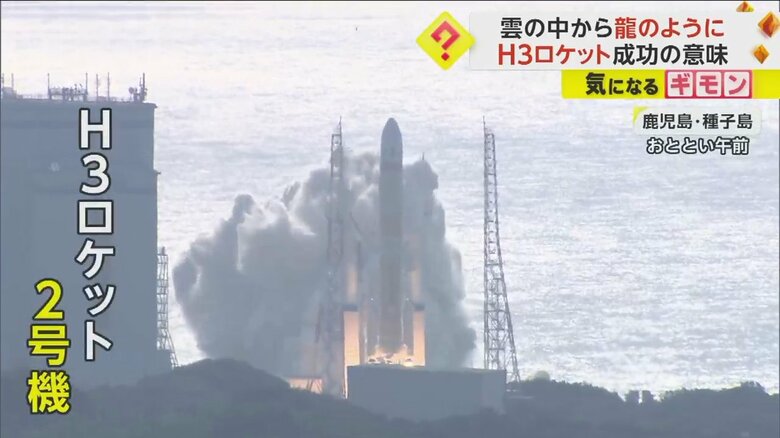 H3ロケット2号機打ち上げの瞬間②