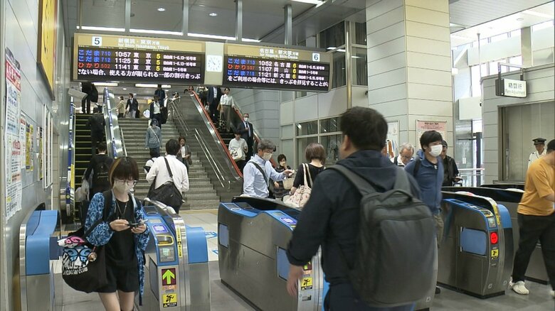 JR静岡駅の新幹線改札